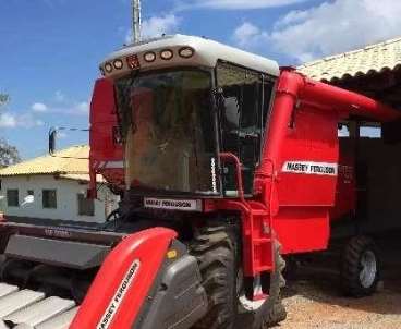 Colheitadeira mf-5650 hidro 2014 + plataforma