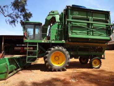 Colheitadeira de algodao john deere 9965 ano 1998