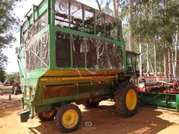 Colheitadeira de algodao john deere 9965 ano 1998