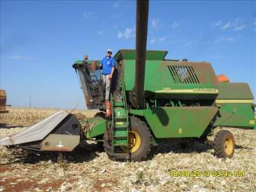 Colheitadeira john deere 1450 - 02/02 - john deere