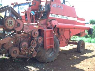 Colheitadeira mf 3640 - 19/86 - massey ferguson