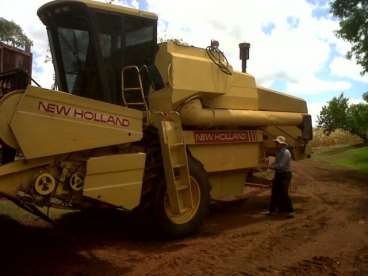 Colheitadeiras new holland 8040 1988