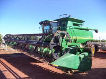 Colheitadeiras john deere 9750 - 2004