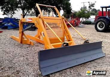 Conjunto de lamina para trator valtra bm 125 4x4