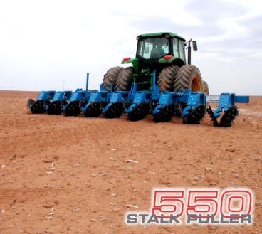 Stalk puller 550: arrancador de soqueira