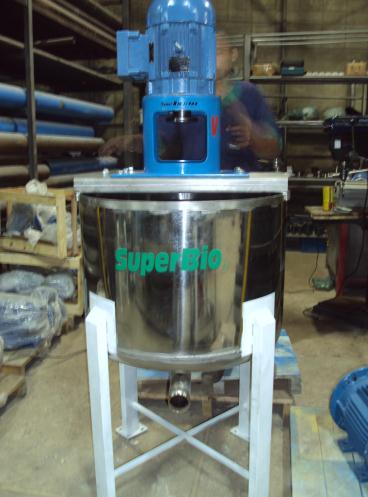 Misturadores ribbon blender.