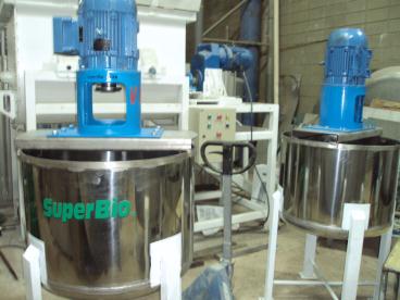 Misturadores ribbon blender.