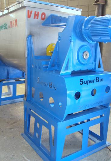 Misturador para batedores de tintas ribbon blender