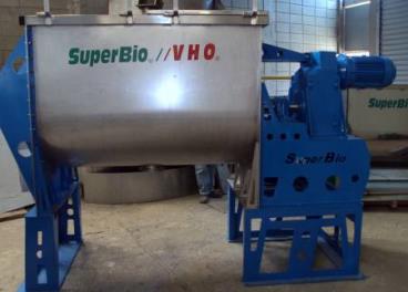 Batedores de tintas horizontais ribbon blender