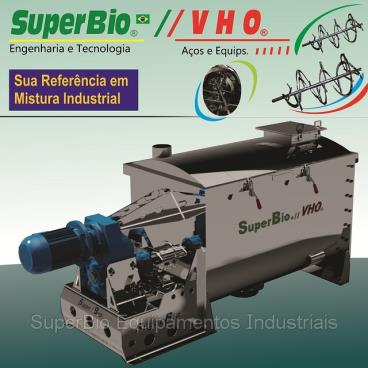 Misturador para pós ribbon blender