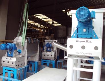 Fécula de mandioca misturador ribbon blender