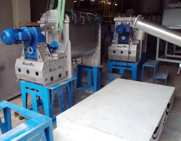 Misturador para massa de aipim ribbon blender