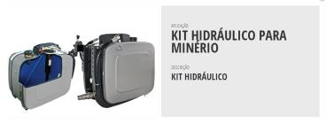 Kit hidráulico para minério