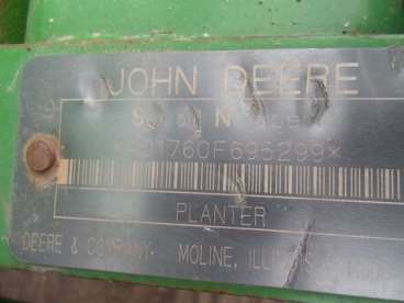 John deere 1760