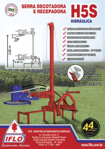 Serra decotadora h5s