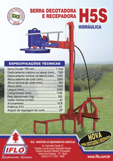 Serra decotadora h5s