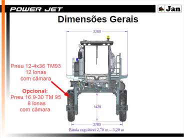 Power jet 2.650, versao 4x4, barra traseira