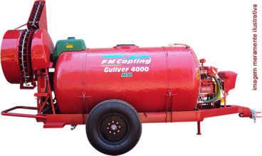 Pulverizador guliver 4000 na - linha citrus 2014