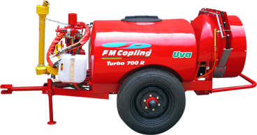 Pulverizador turbo 700 r - linha frutas
