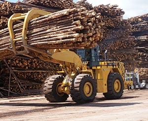 990h large wheel loader millyard arrangements