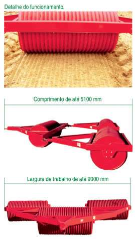 Rodillo compactador destorroador