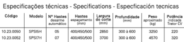 Subsolador pesado santa izabel - spsi