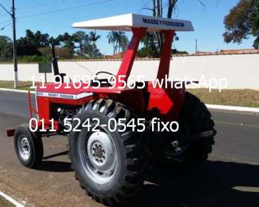 Trator massey ferguson 265, ano 1980