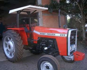 Trator massey ferguson 265 4x4 ano 1978