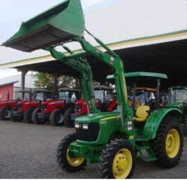 Trator john deere 5055 e 2014