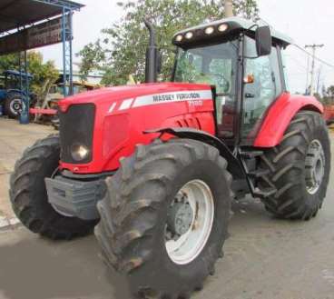 Trator mf-7180 ano 2009 massey ferguson trator ag