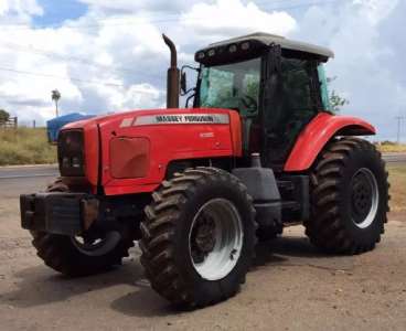 Trator agrícola massey ferguson 6350 4x4 2007 4x4