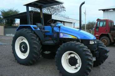 Trator new holland tl 100 4x4 ano 2002