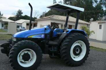 Trator new holland tl 100 4x4 ano 2002 trator new