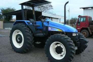 Trator new holland tl 100 4x4 ano 2002 trator new