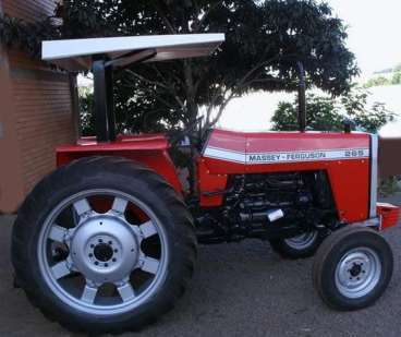 Trator massey ferguson 265x 4x2 ano 1978