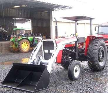 Trator massey ferguson modelo 275 ano 1999 com lam