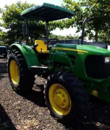 Trator jonh deere 5078e 4x4 ano 2017 2018 trator