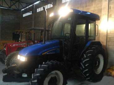 New holland tl85e 4x4 ano 2007, motor mwm