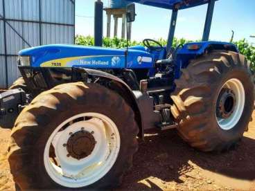 Trator new holland 7630 4x4 ano 2011