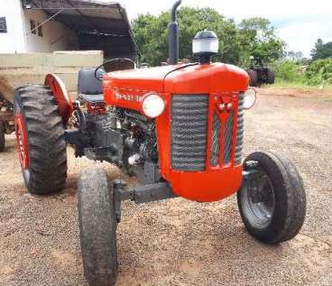 Trator massey ferguson 65 x 4x2 ano 75