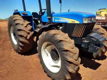 Trator new holland 7630 4x4 ano 2011