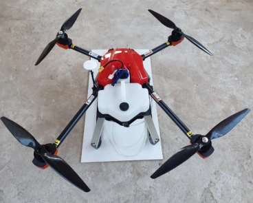 Drone agrícola para 5 litros de carga pulverizador