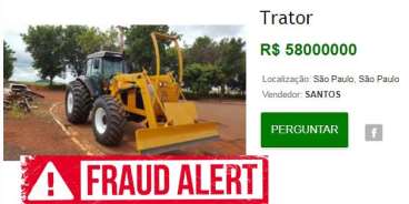 Agroads adverte, este anuncio nao é real