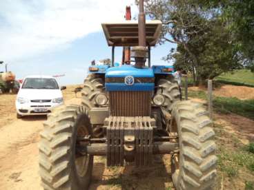 Trator new holland 7630 44 ano 2006 trator