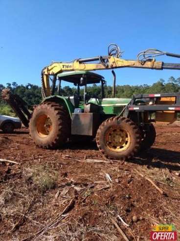 Carregador florestal tmo (grua) em trator valmet 9