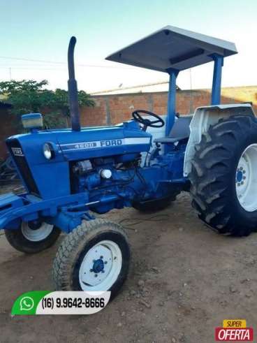 Trator ford 4600 ano 80