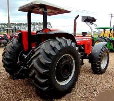 Trator massey ferguson 299 4x4 ano 2008/2009