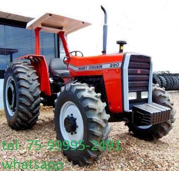 Trator massey ferguson 290 4x4 ano 1985