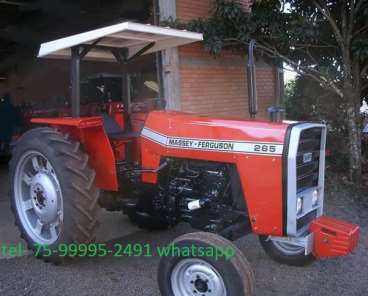 Trator massey ferguson 265 4x2 ano 1978