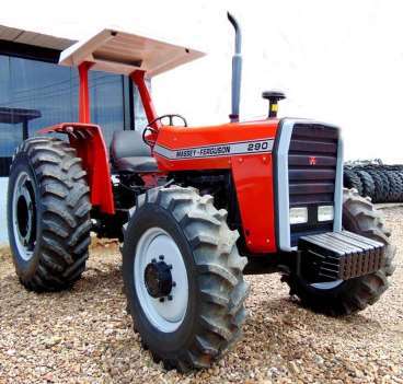 Trator mssey ferguson 290 4x4 ano 1985